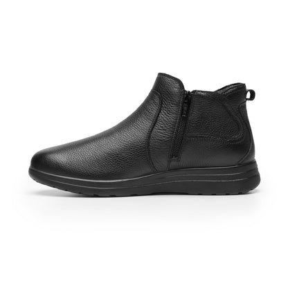 BOTÍN CASUAL PIEL 102016 NEGRO TRAVIATA