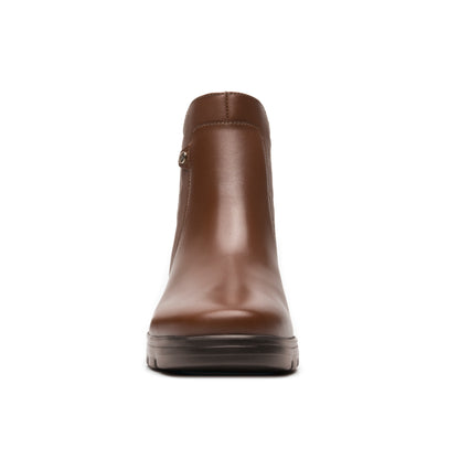 BOTÍN CASUAL PIEL 104821 DARK TAN CATALEYA