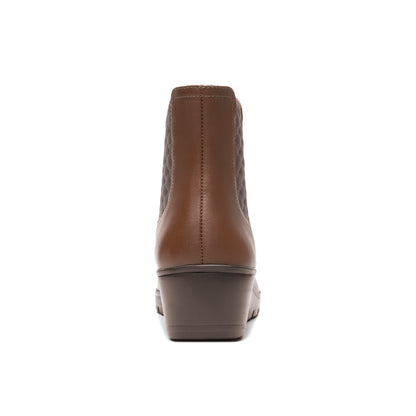 BOTÍN CASUAL PIEL 104821 DARK TAN CATALEYA