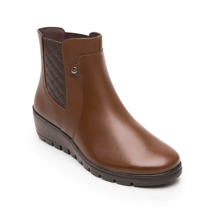 BOTÍN CASUAL PIEL 104821 DARK TAN CATALEYA