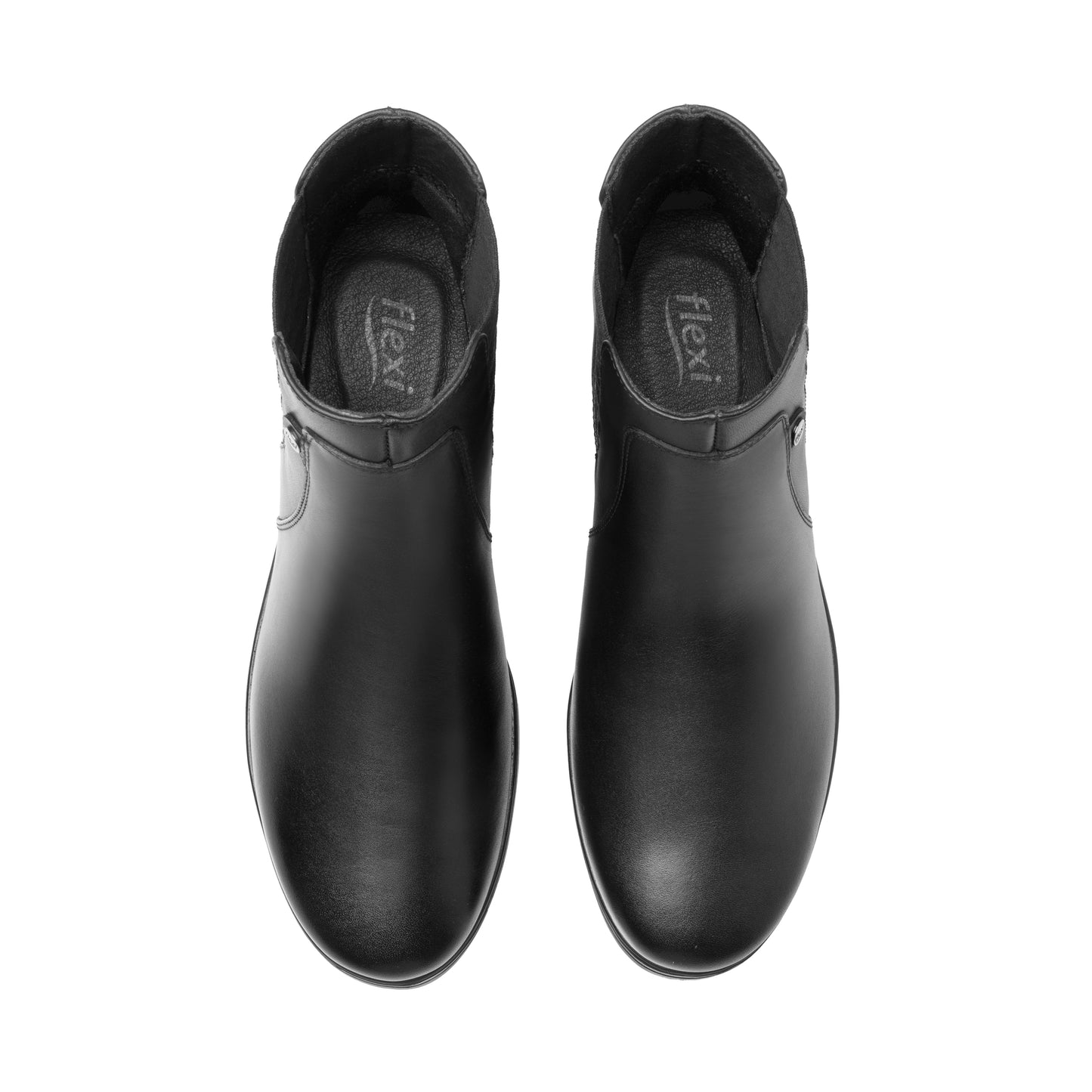 BOTÍN CASUAL PIEL 104821 NEGRO CATALEYA