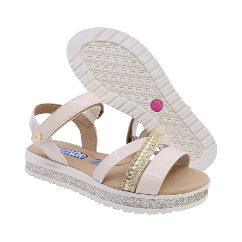 SANDALIA CASANDRA 14 BEIGE