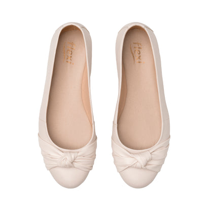 BALERINA CASUAL PIEL 116313 LATTE MARIE