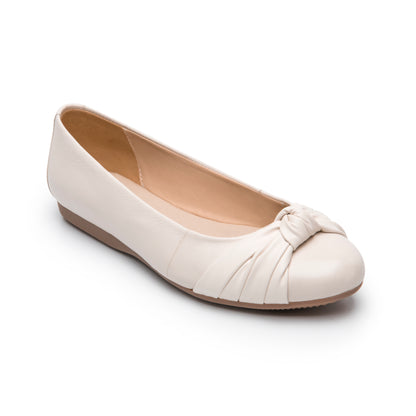 BALERINA CASUAL PIEL 116313 LATTE MARIE