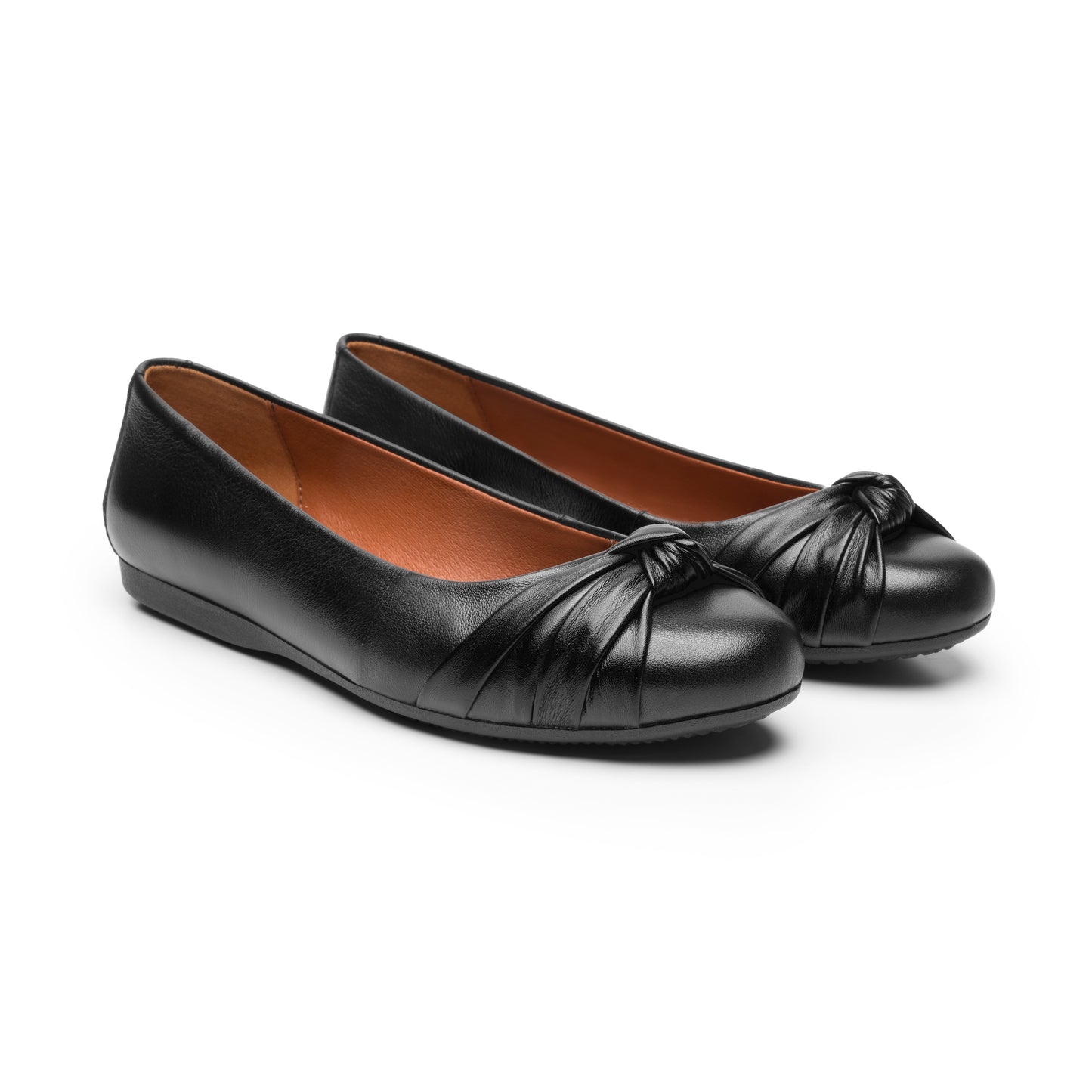 BALERINA CASUAL PIEL 116313 NEGRO MARIE