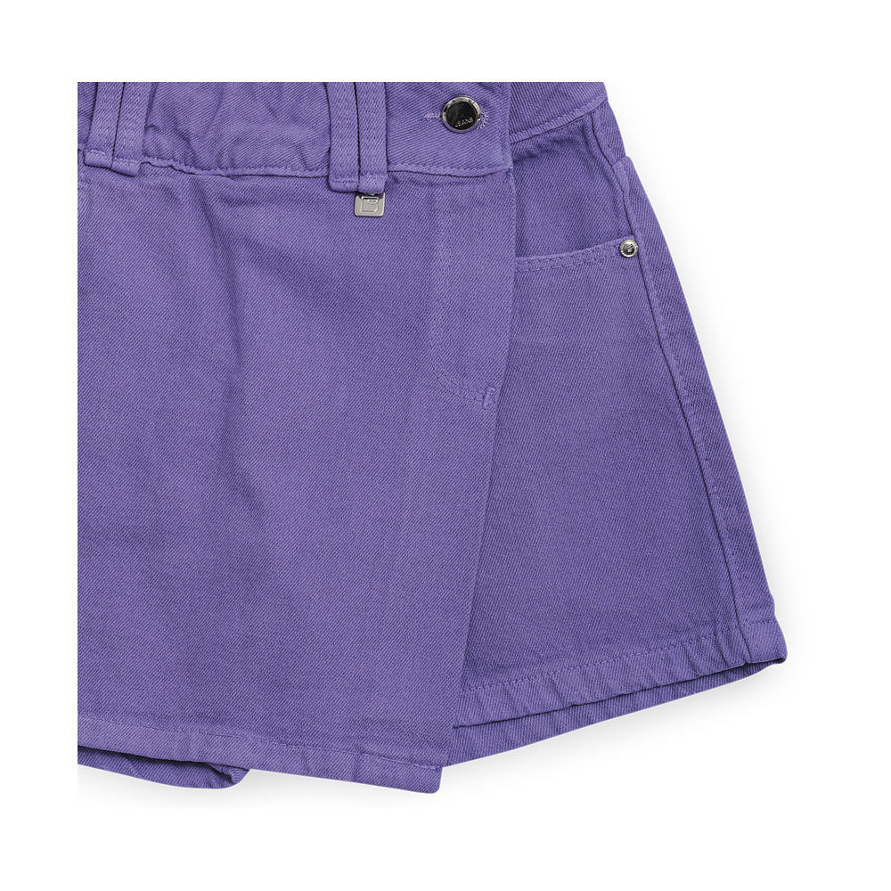 SHORT FALDA 38 MORADO