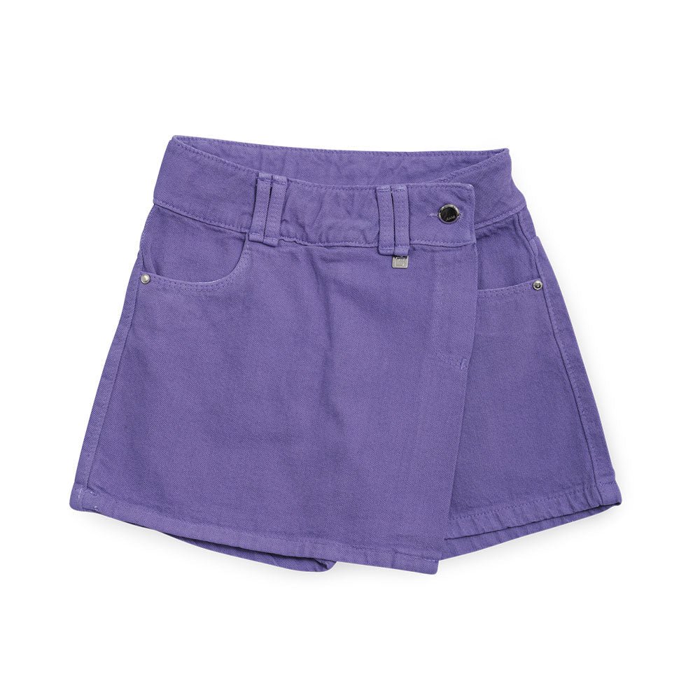 SHORT FALDA 38 MORADO