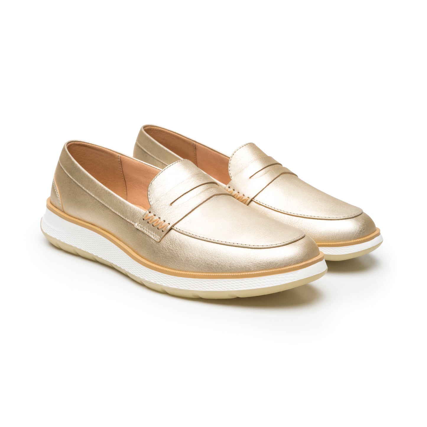 CHOCLO CASUAL PIEL 119303 DORADO ROSAURA