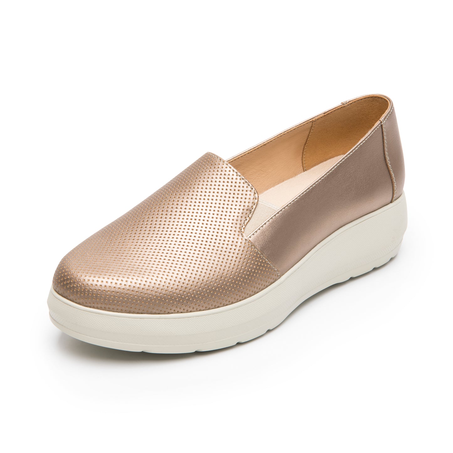 CHOCLO CASUAL PIEL 126710 DORADO EDITH