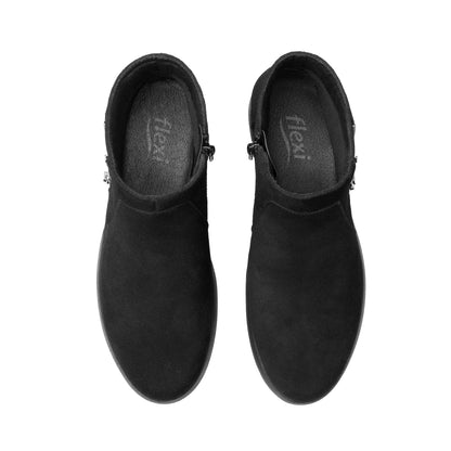 BOTÍN CASUAL PIEL 126712 NEGRO EDITH