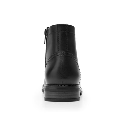 BOTÍN CASUAL PIEL 126911 NEGRO ZENOBIA