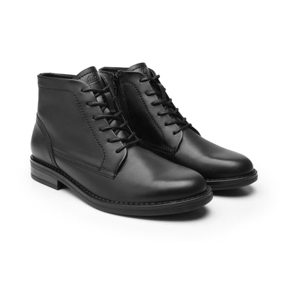 BOTÍN CASUAL PIEL 126911 NEGRO ZENOBIA