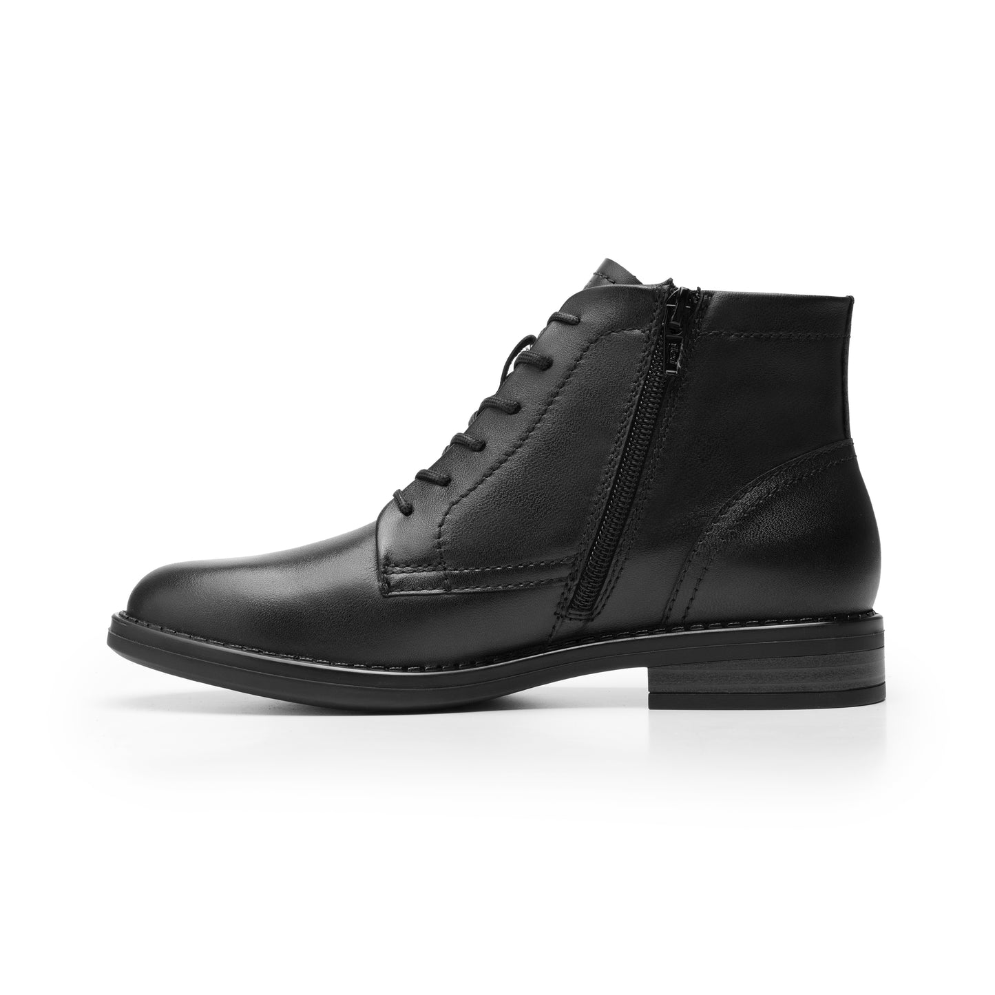 BOTÍN CASUAL PIEL 126911 NEGRO ZENOBIA