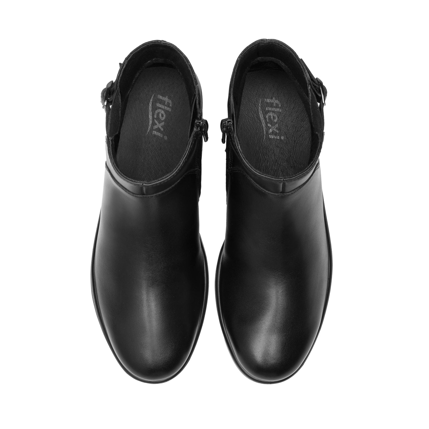 BOTÍN CASUAL PIEL 130004 NEGRO RAISSA