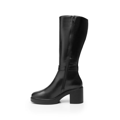 BOTA CASUAL PIEL 130303 NEGRO ISBELLE