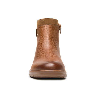 BOTÍN CASUAL PIEL 130403 DARK TAN AREL