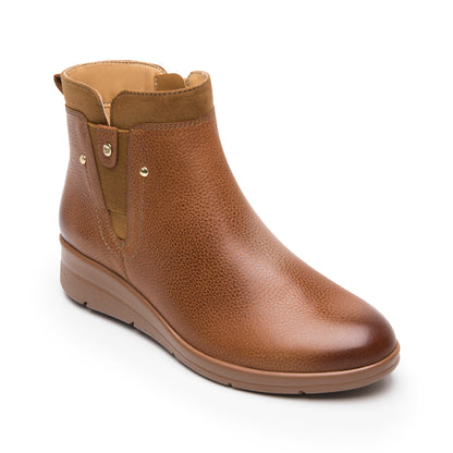 BOTÍN CASUAL PIEL 130403 DARK TAN AREL