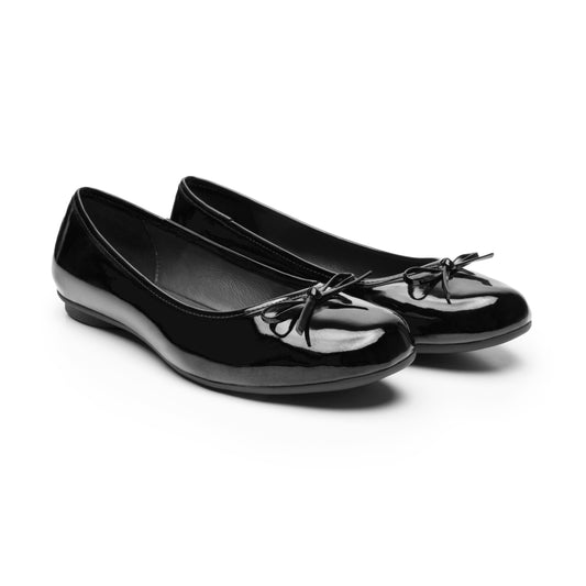 BALERINA CASUAL SINTETICO 130802 NEGRO CHAROL RIHANNA