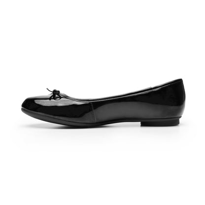 BALERINA CASUAL SINTETICO 130802 NEGRO CHAROL RIHANNA