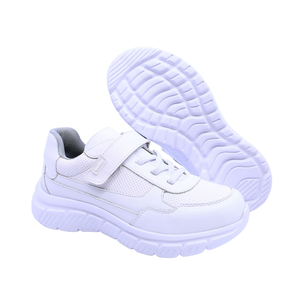 TENIS ESCOLAR NIÑO BALU 04 BLANCO