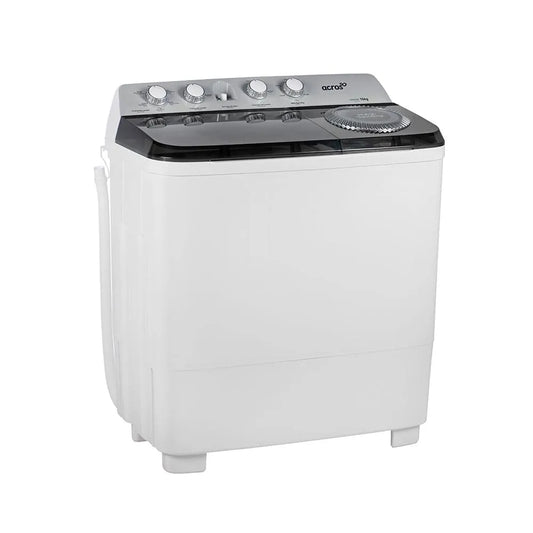 Lavadora 15kg Semiautomática de Dos tinas MaxSpin Dry Blanca