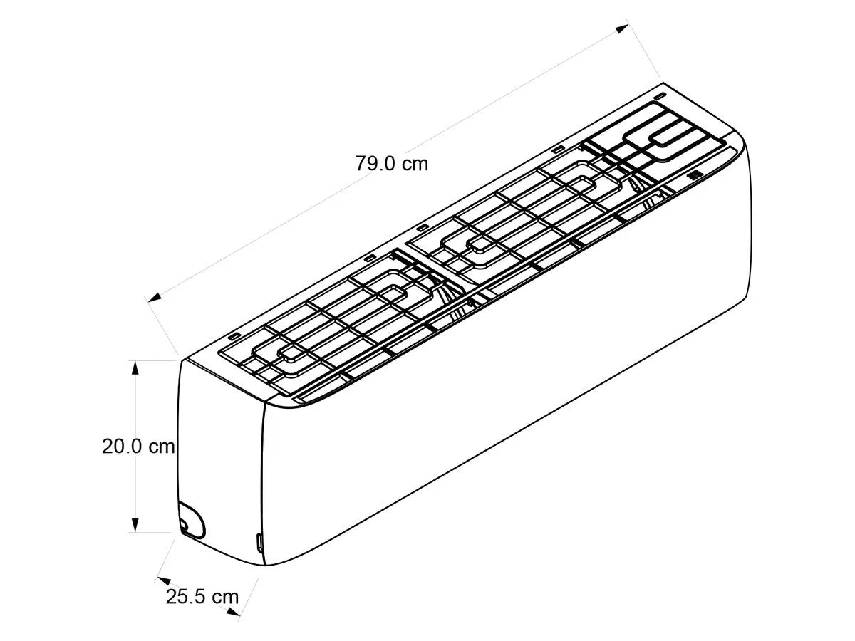 Minisplit Xpert Inverter 1 Tonelada (Sólo Frío) 110v