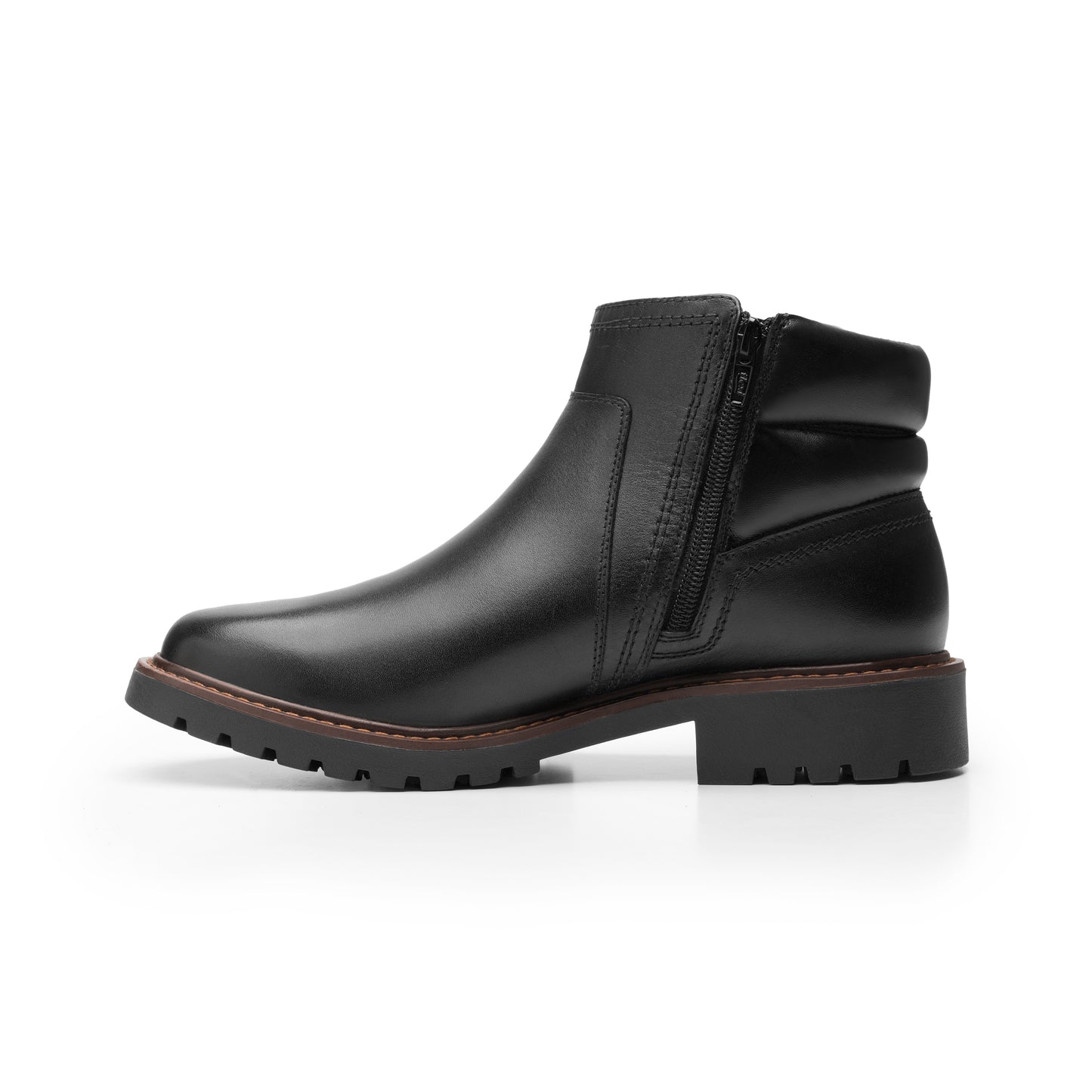 BOTÍN CASUAL PIEL 37823 NEGRO ALDARA