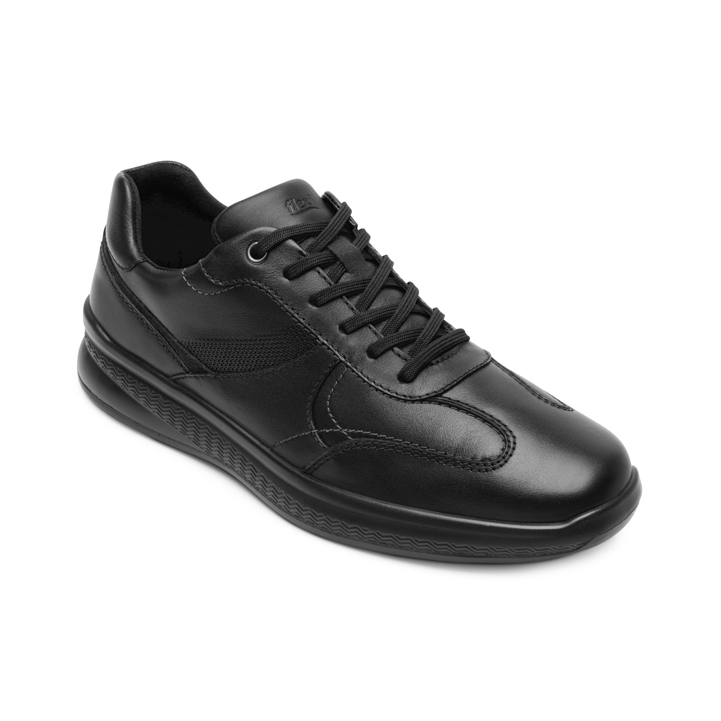 CHOCLO CASUAL PIEL 408215 NEGRO SAMOA