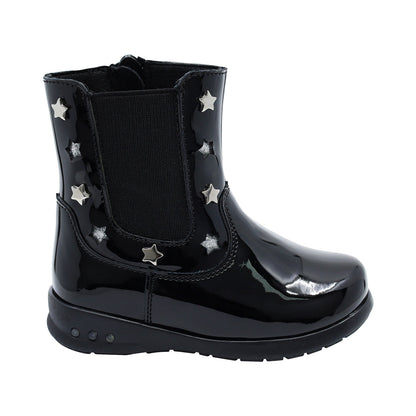 BOTA LUCY 10 CHAROL NEGRO