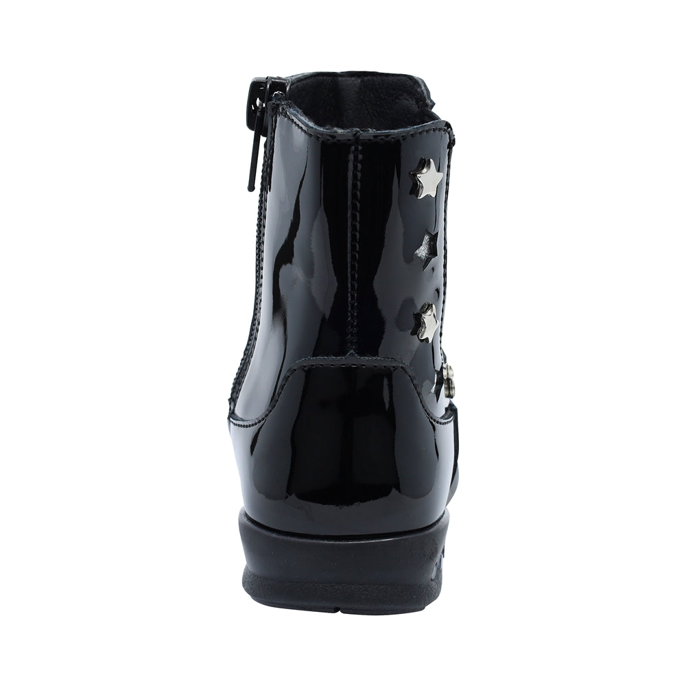 BOTA LUCY 10 CHAROL NEGRO