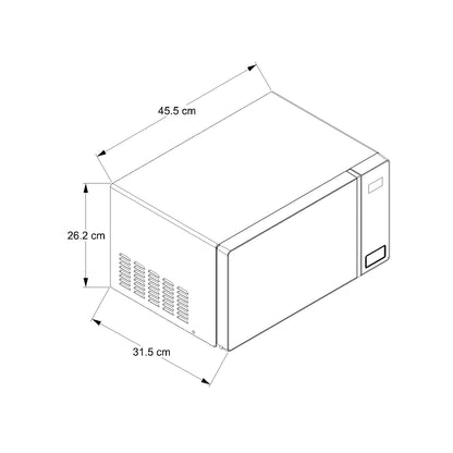 Microondas 0.7 p³ Silver WM1807D