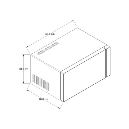 Microondas 1.1 p³ Silver WM1811D