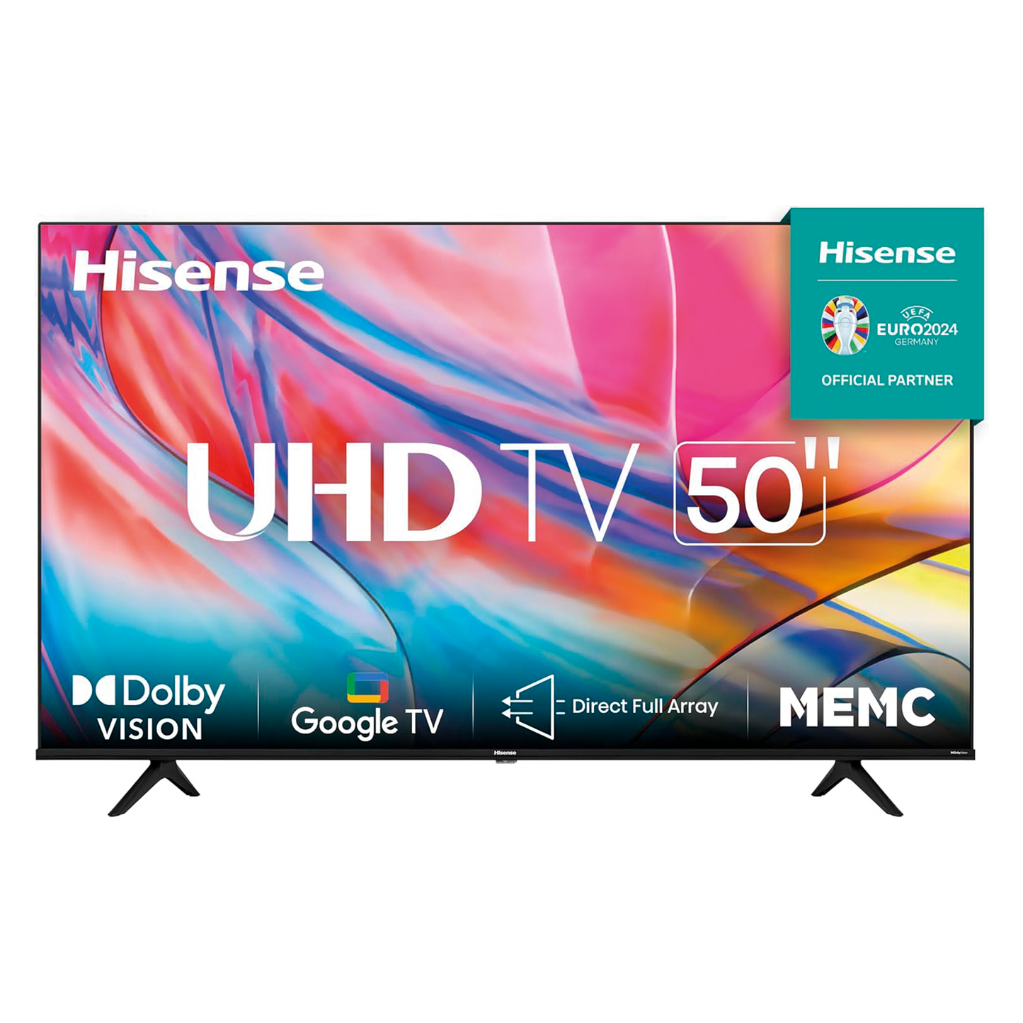 PANTALLA HISENSE 4K UHD 50"