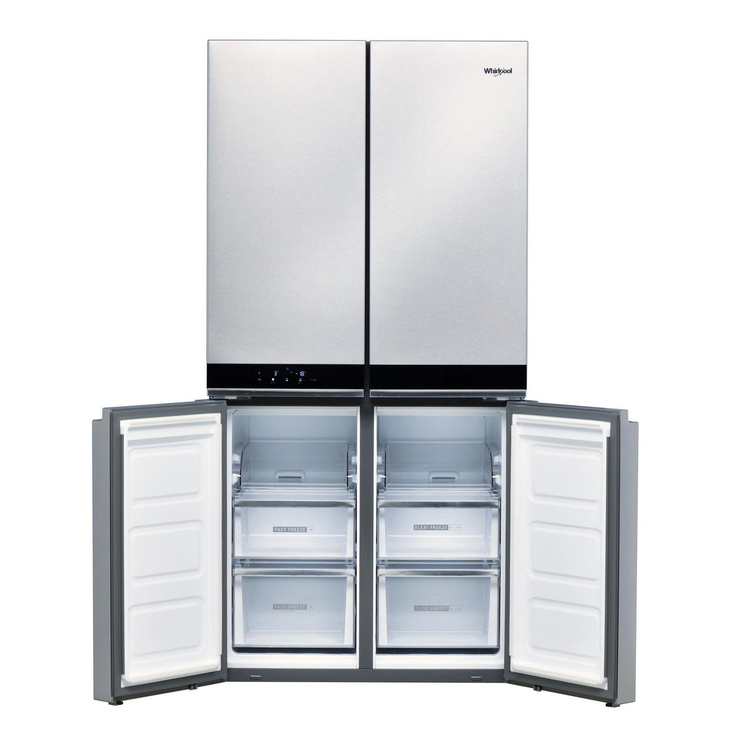 Refrigerador French Door Counter-Depth Quattro con Flexi Freeze 593 L / 21 p³ Acero Inoxidable WRQ551SNJZ