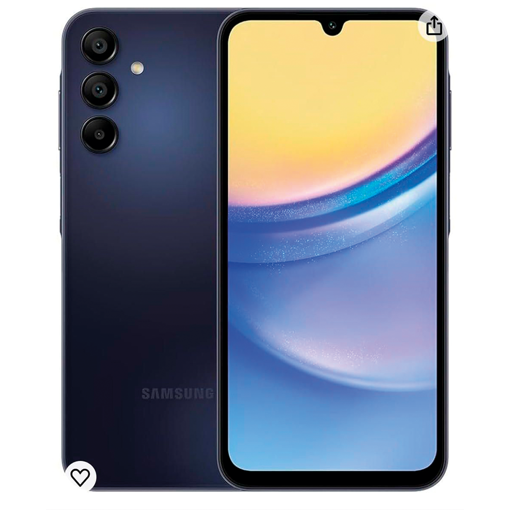 Celular Samsung Galaxy A15 128 GB Almacenamiento  RAM: 4GB Color: Negro